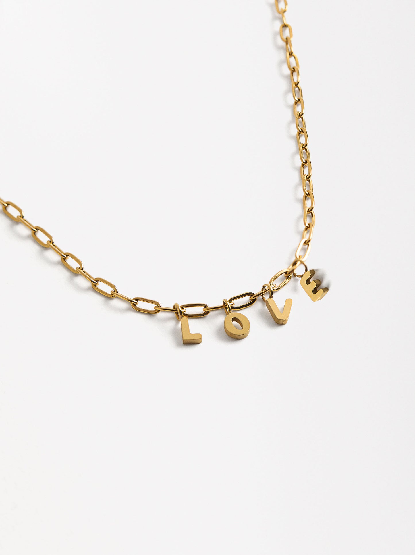 Love Link Necklace - Stainless Steel