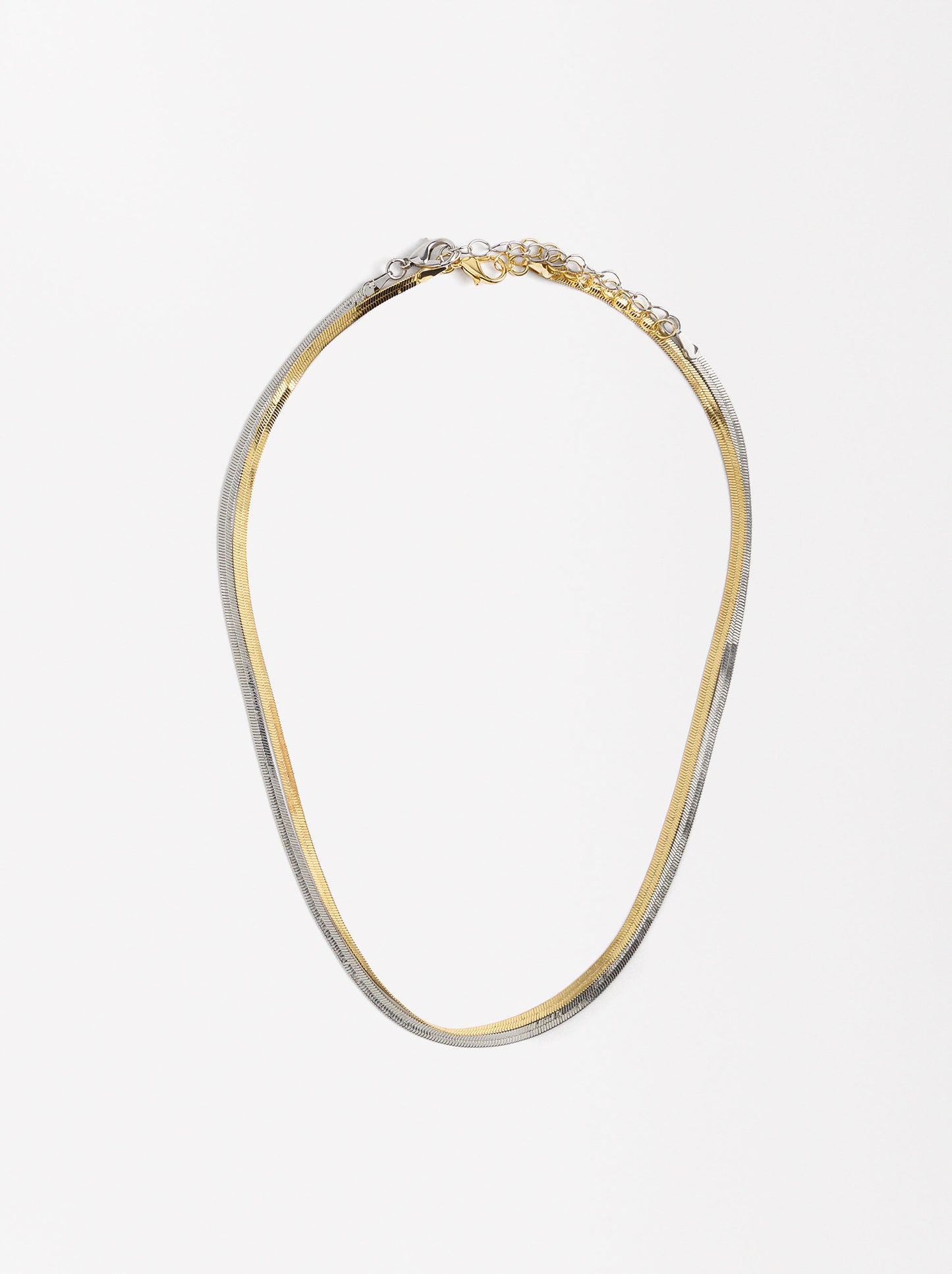 Bicolor Double Necklace