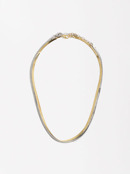 Bicolor Double Necklace