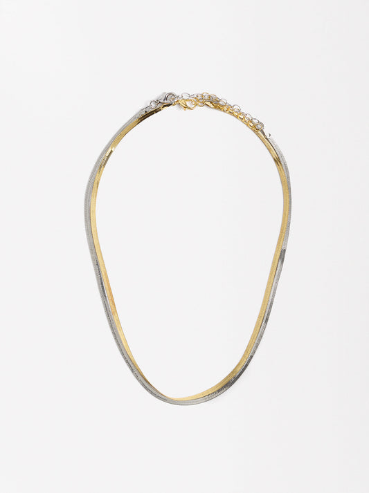 Bicolor Double Necklace