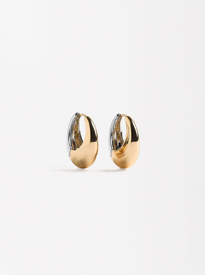 Bicolor Oval Hoops
