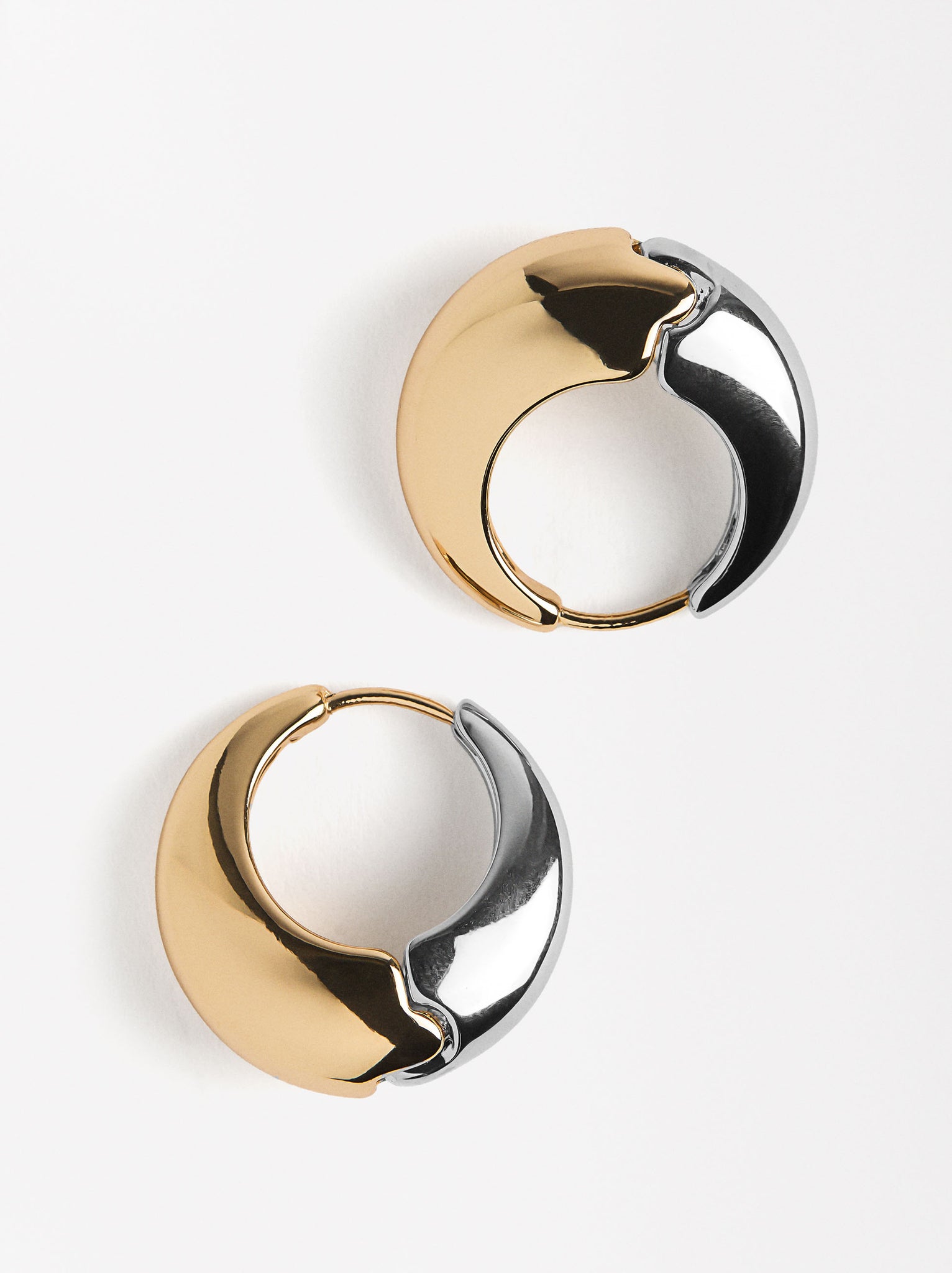 Bicolor Oval Hoops