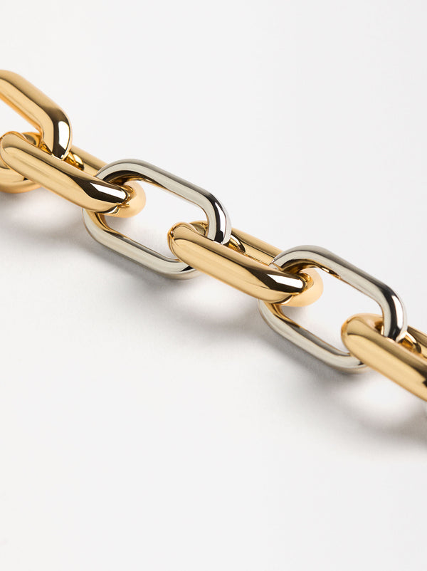 Bicolor Link Bracelet