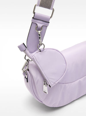 Nylon Crossbody Bag With Charm