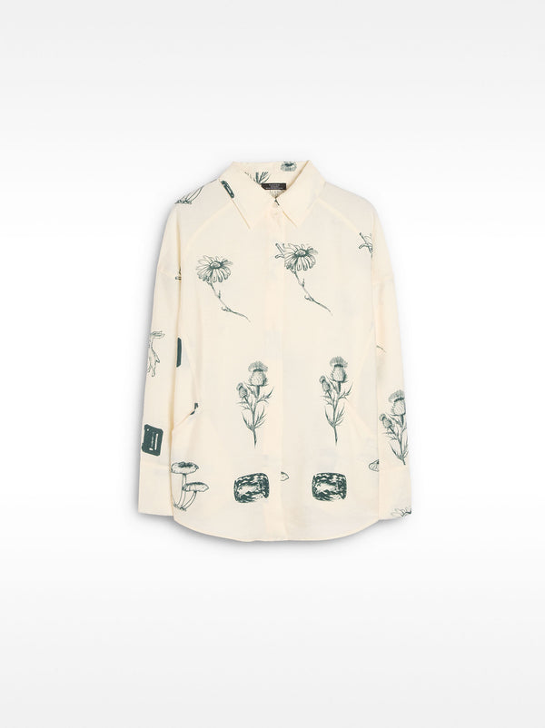 Printed Long Sleeve Shirt