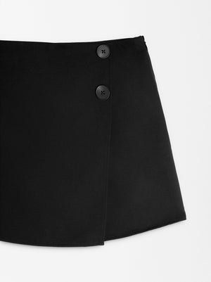 Skort With Buttons