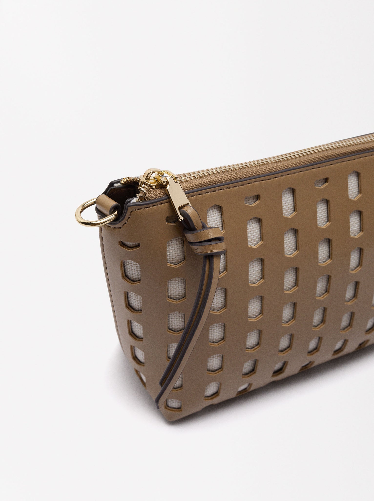 Perforated Crossbody Bag