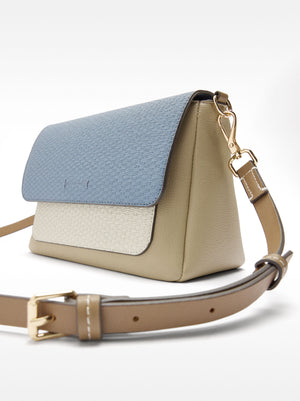 Color Block Crossbody Bag