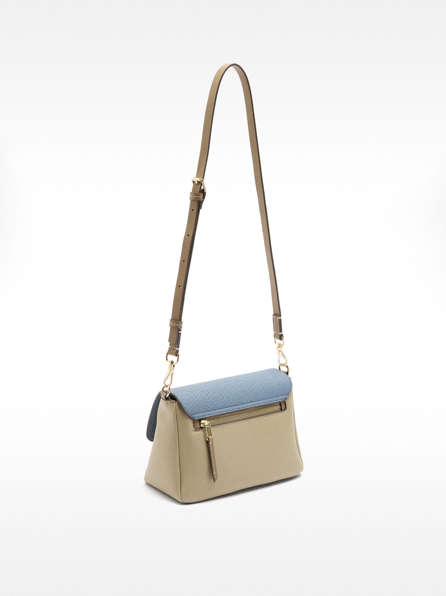 Color Block Crossbody Bag