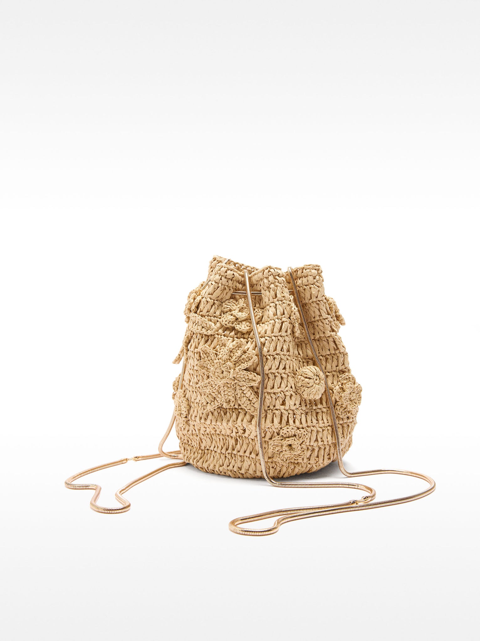 Straw Effect Party Bag