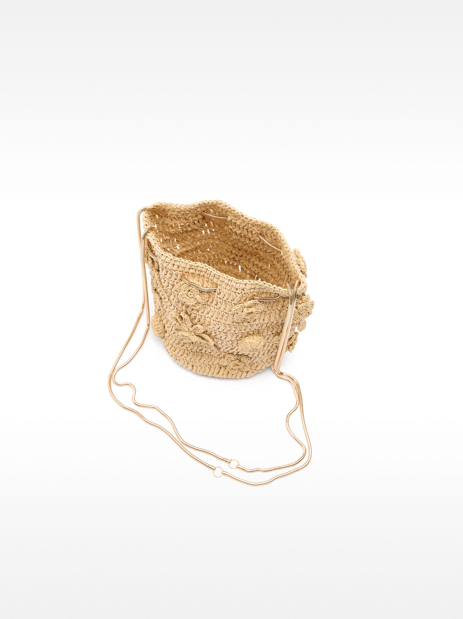 Straw Effect Party Bag