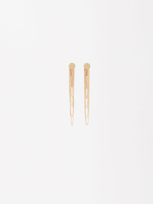 Long Earrings With Chains