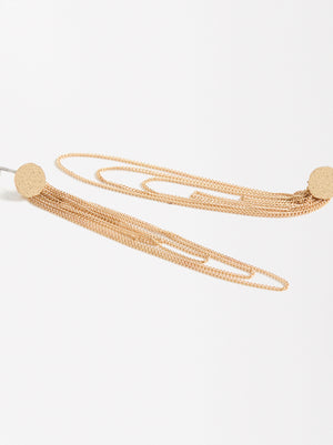 Long Earrings With Chains