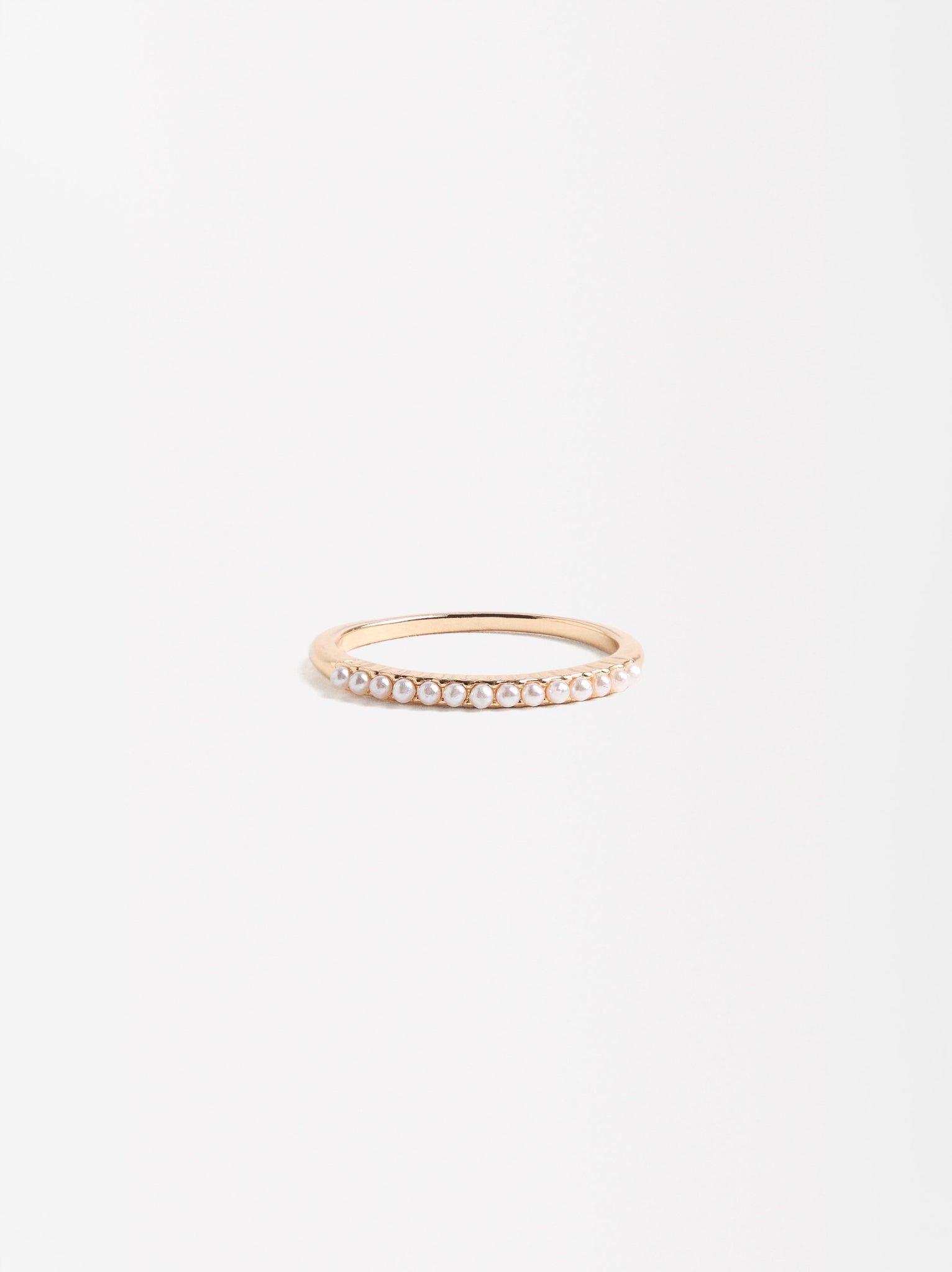 Ring With Pearls