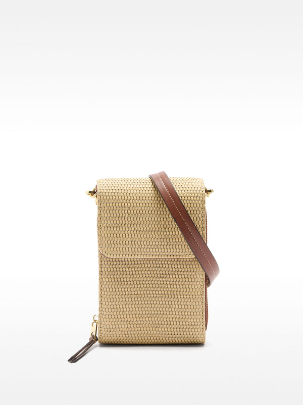 Straw-Effect Phone Case