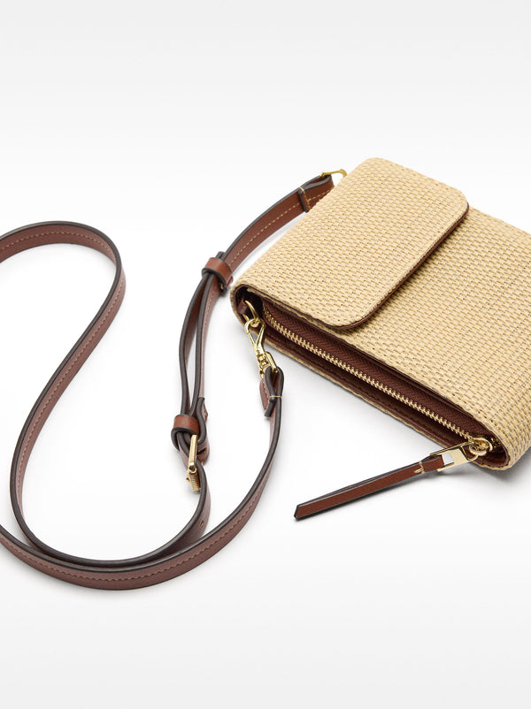 Straw-Effect Phone Case