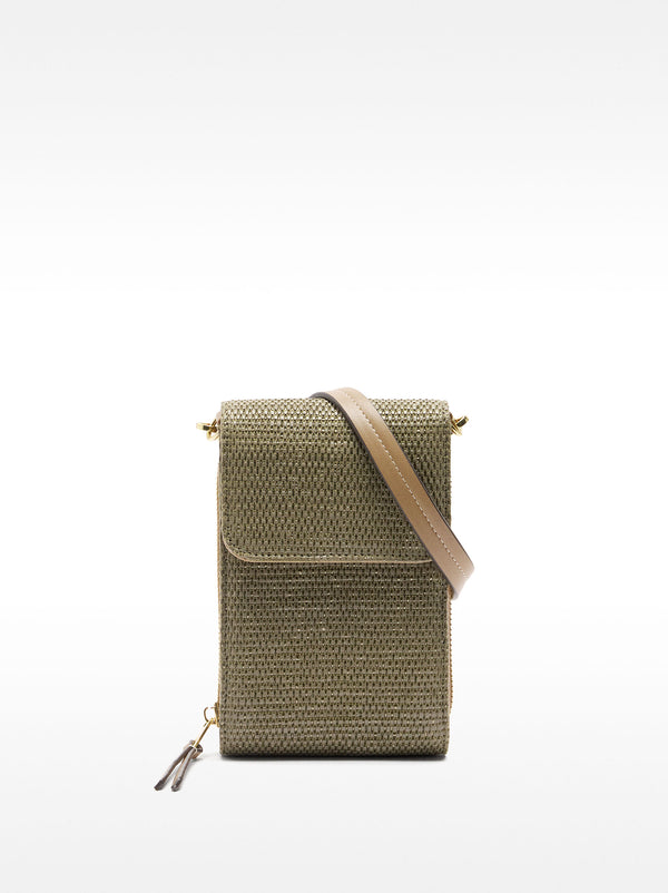 Straw-Effect Phone Case
