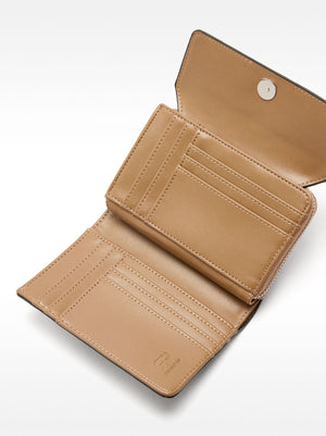 Squares-Printed Wallet S