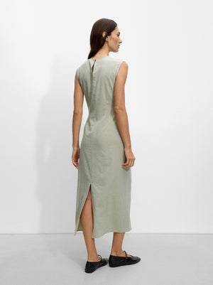 Long Dress With Wrinkled Effect