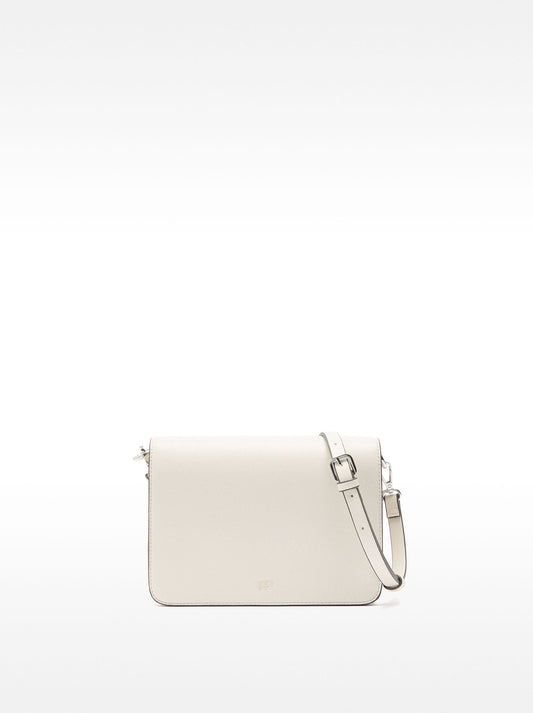 Shoulder Bag With Flap Closure