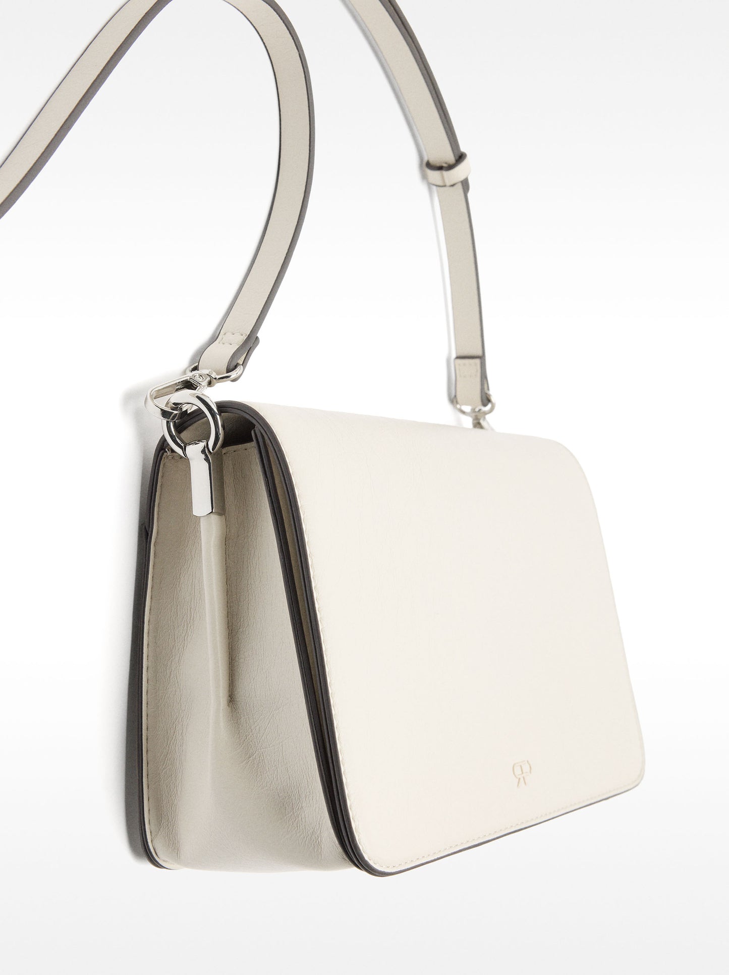 Shoulder Bag With Flap Closure