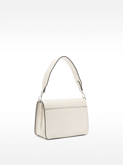 Shoulder Bag With Flap Closure