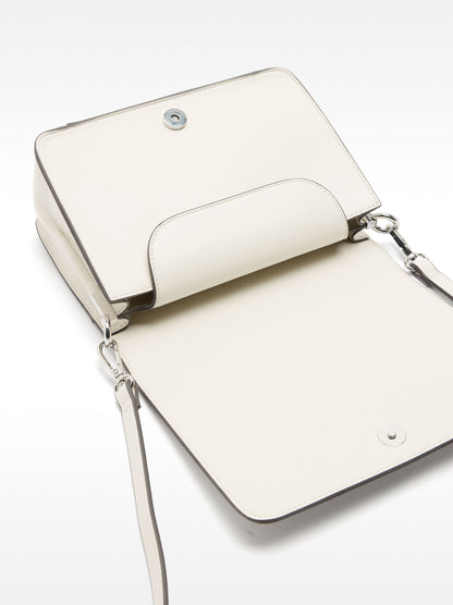 Shoulder Bag With Flap Closure