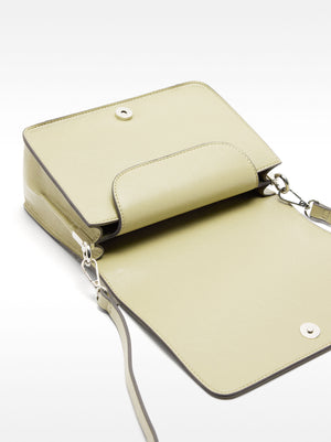 Shoulder Bag With Flap Closure