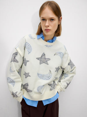 Moon And Star Sweatshirt