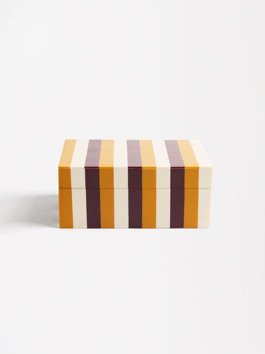 Tricolor Printed Jewelry Box