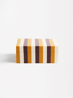 Tricolor Printed Jewelry Box