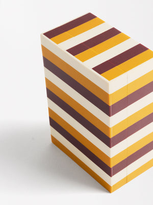 Tricolor Printed Jewelry Box