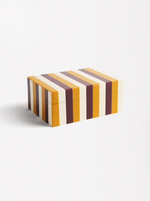Tricolor Printed Jewelry Box