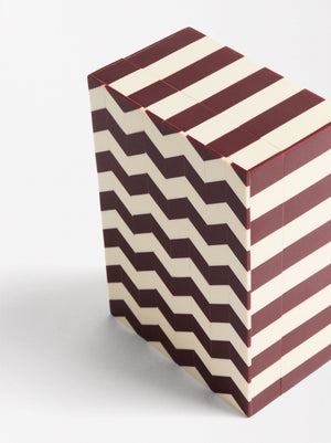 Zig-Zag Printed Jewelry Box