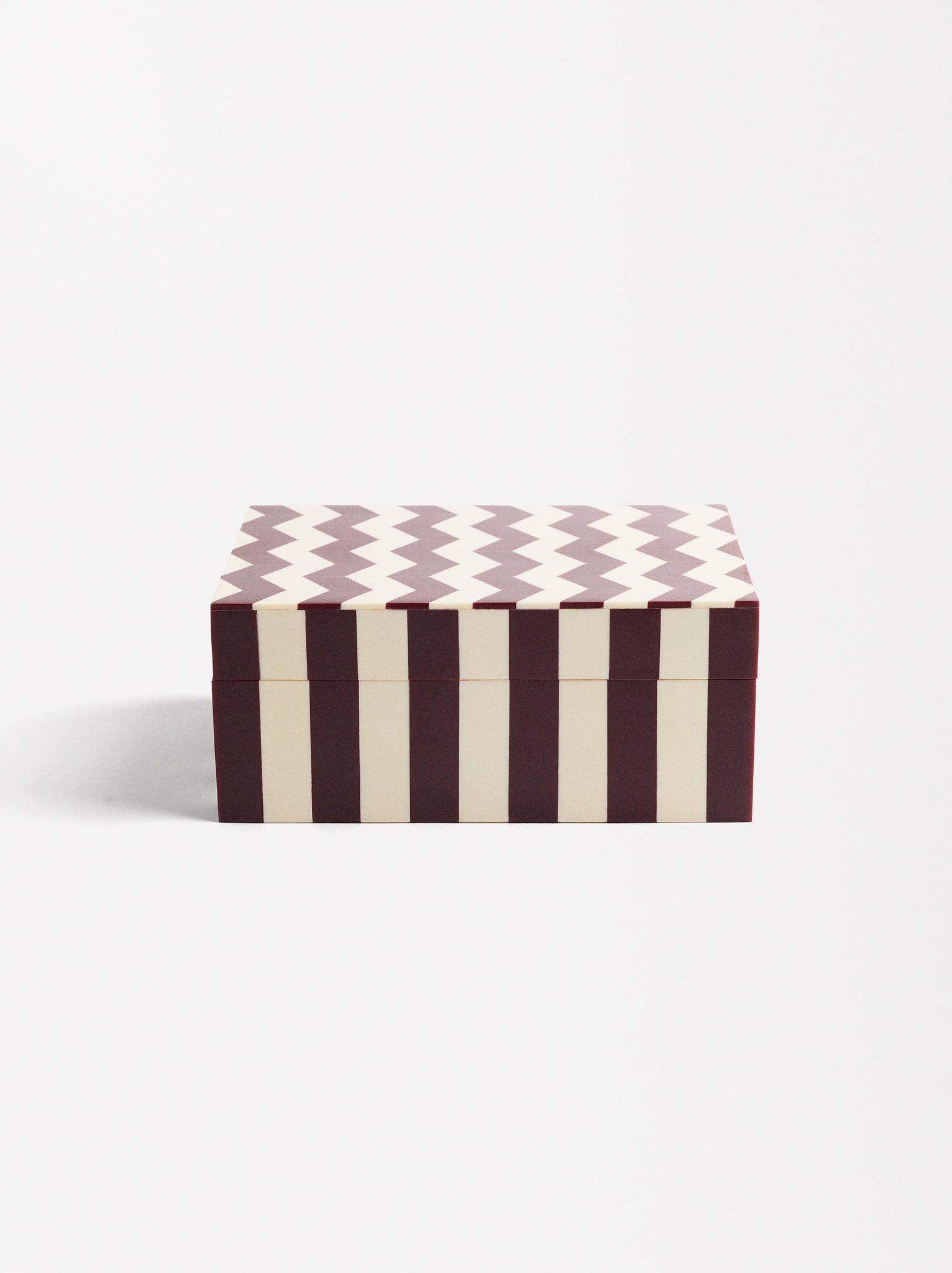 Zig-Zag Printed Jewelry Box
