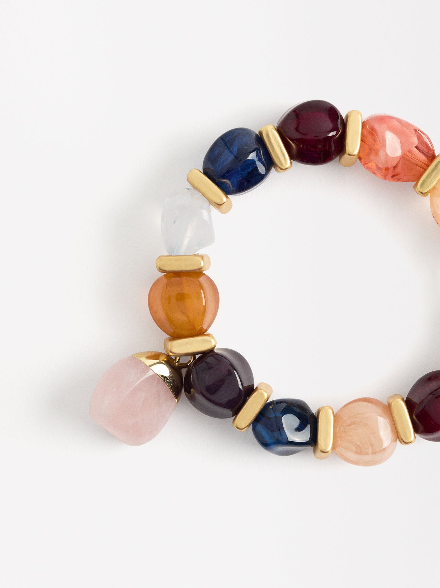 Elastic Bracelet With Stones