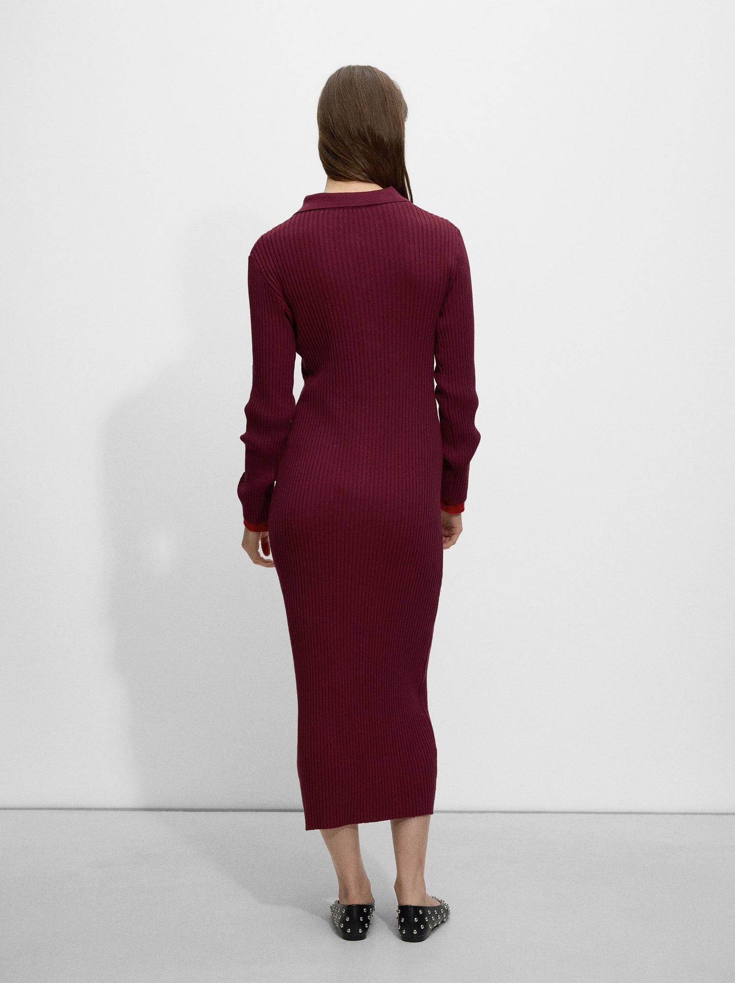 Ribbed Knit Dress