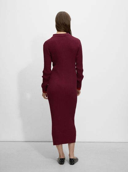 Ribbed Knit Dress