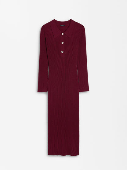 Ribbed Knit Dress