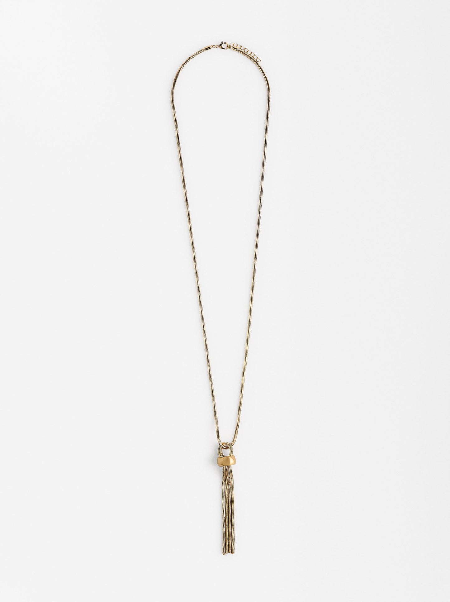 Long Snake Chain Necklace