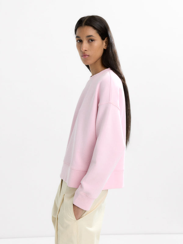 Cotton Sweatshirt With Patch