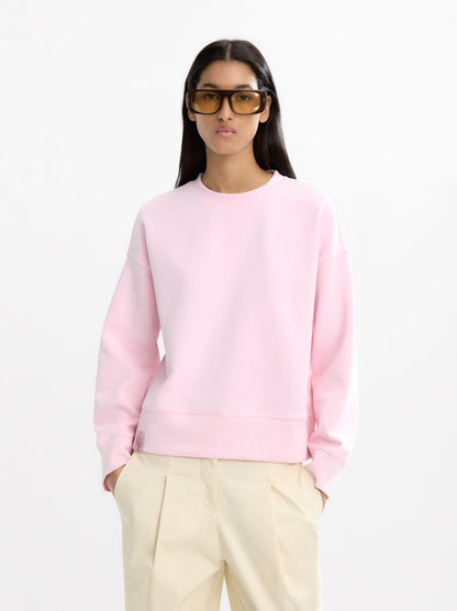 Cotton Sweatshirt With Patch