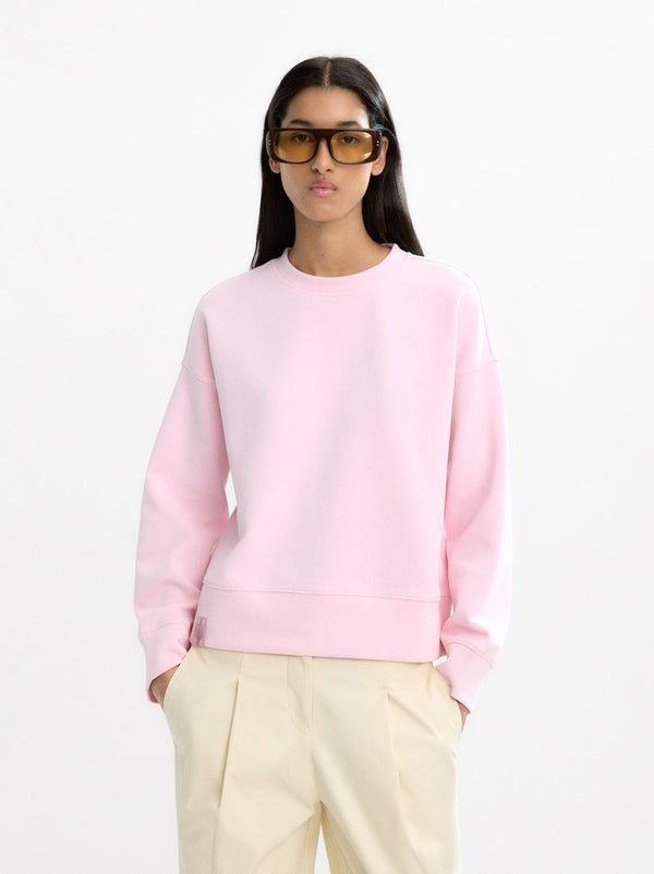 Cotton Sweatshirt With Patch
