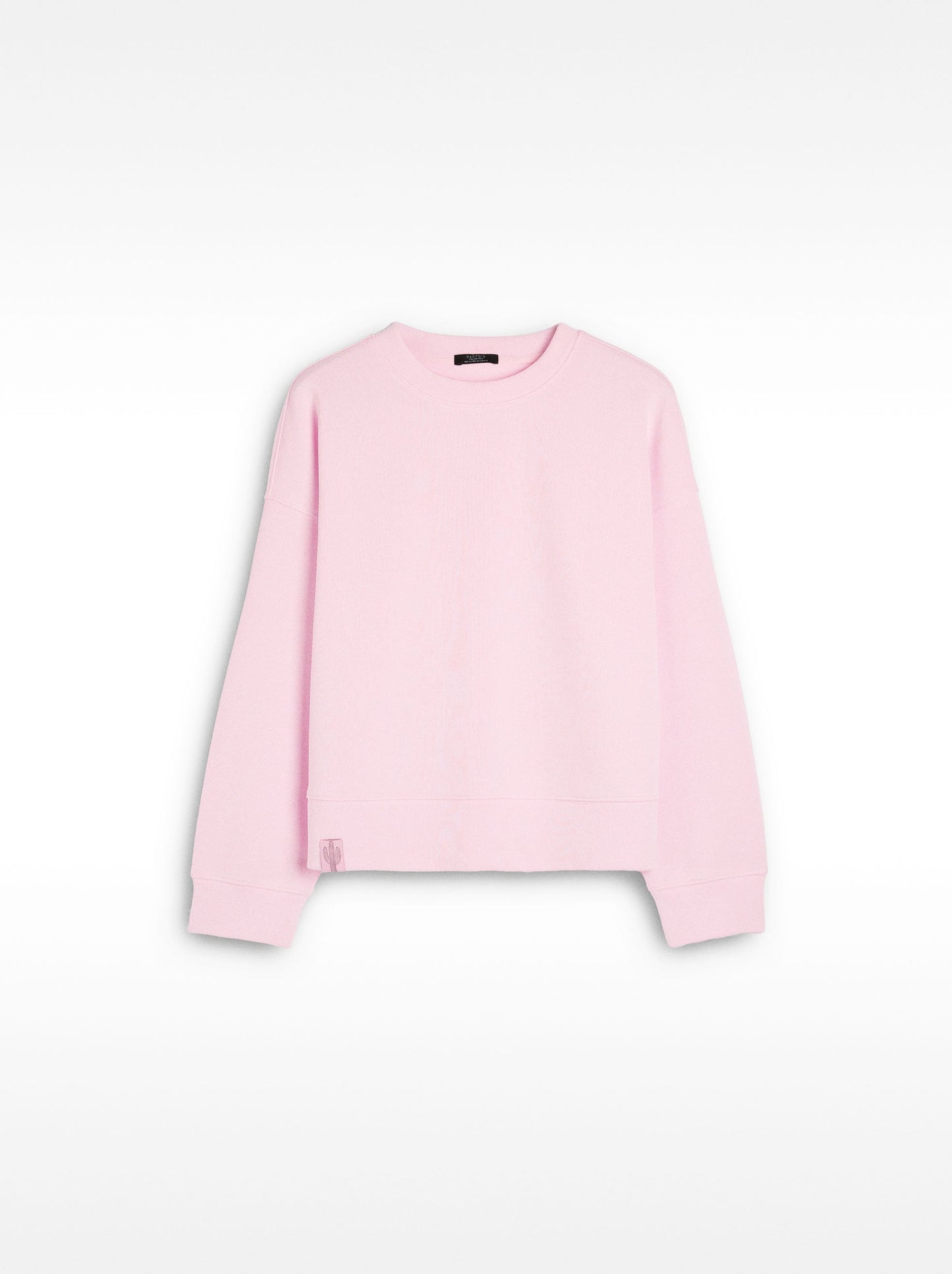 Cotton Sweatshirt With Patch
