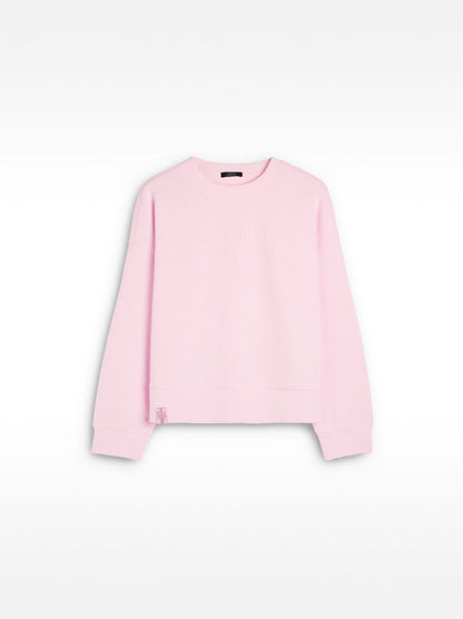 Cotton Sweatshirt With Patch