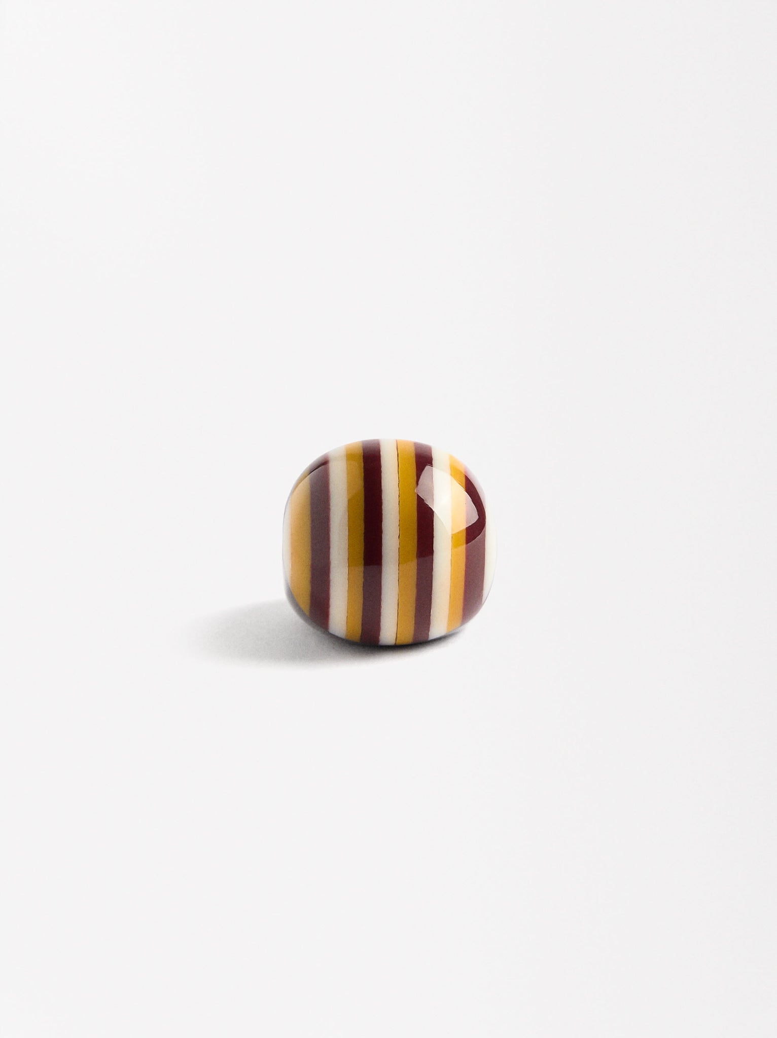 Striped Rounded Ring