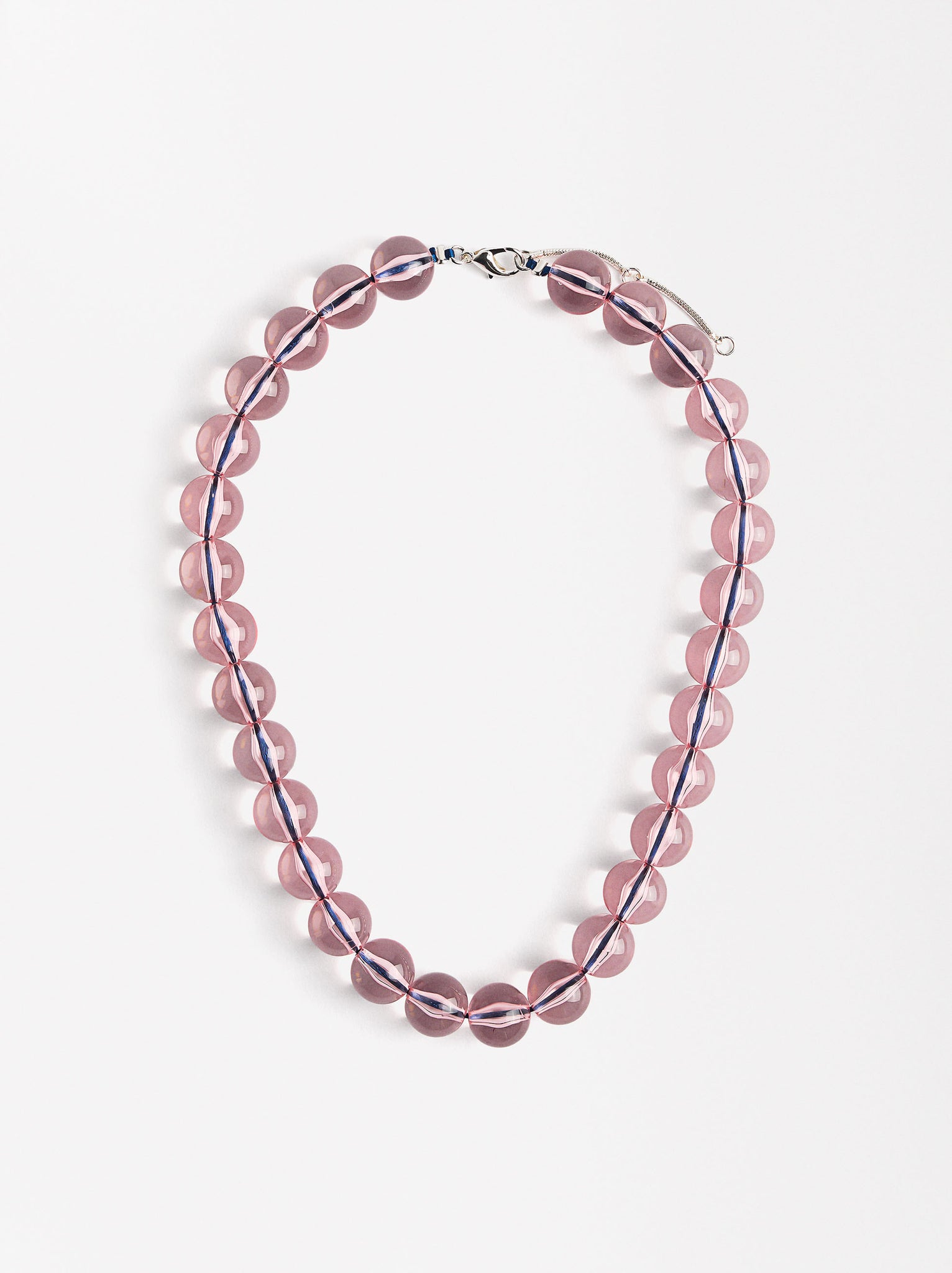 Transparent Bead Necklace