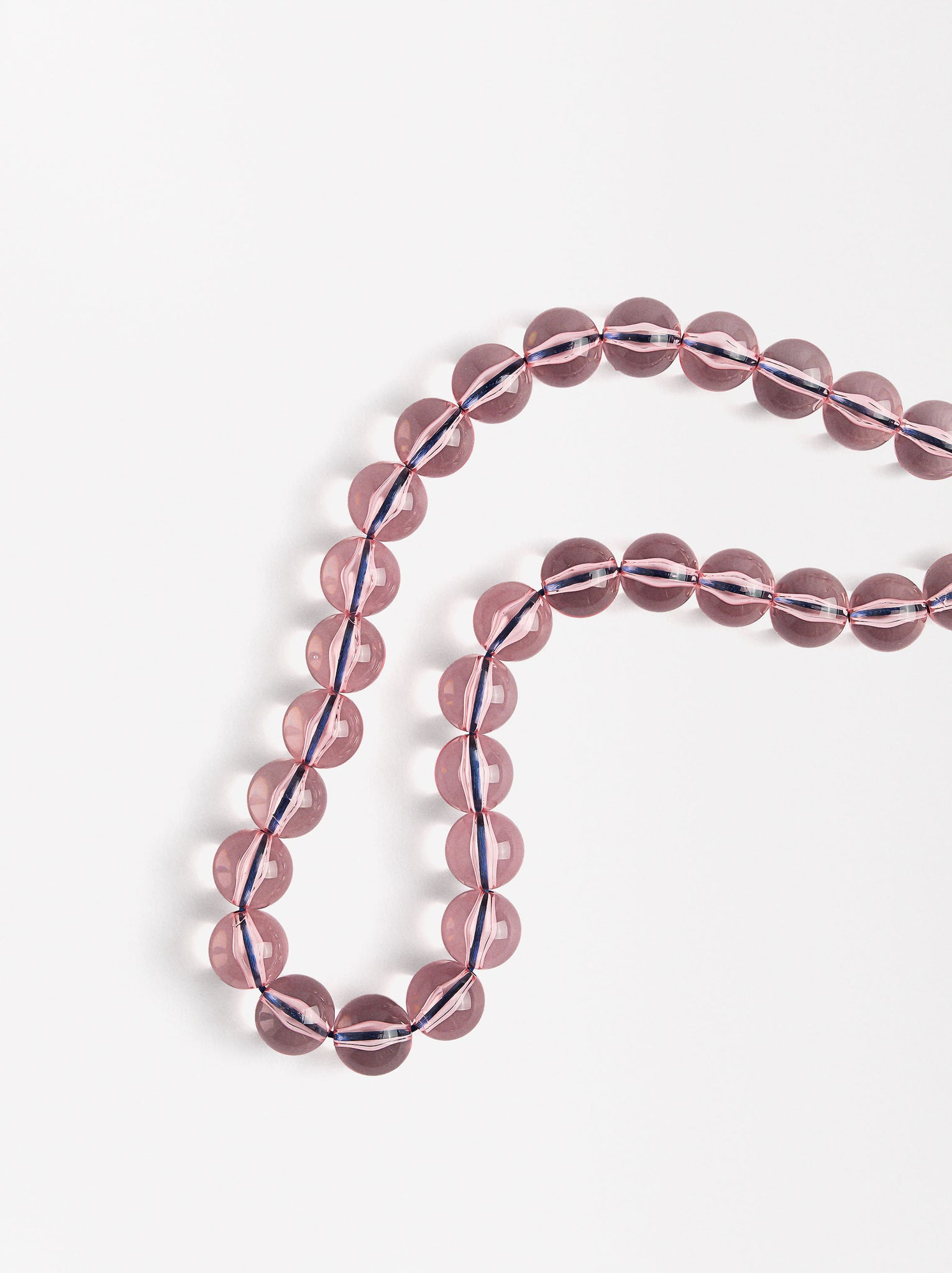 Transparent Bead Necklace