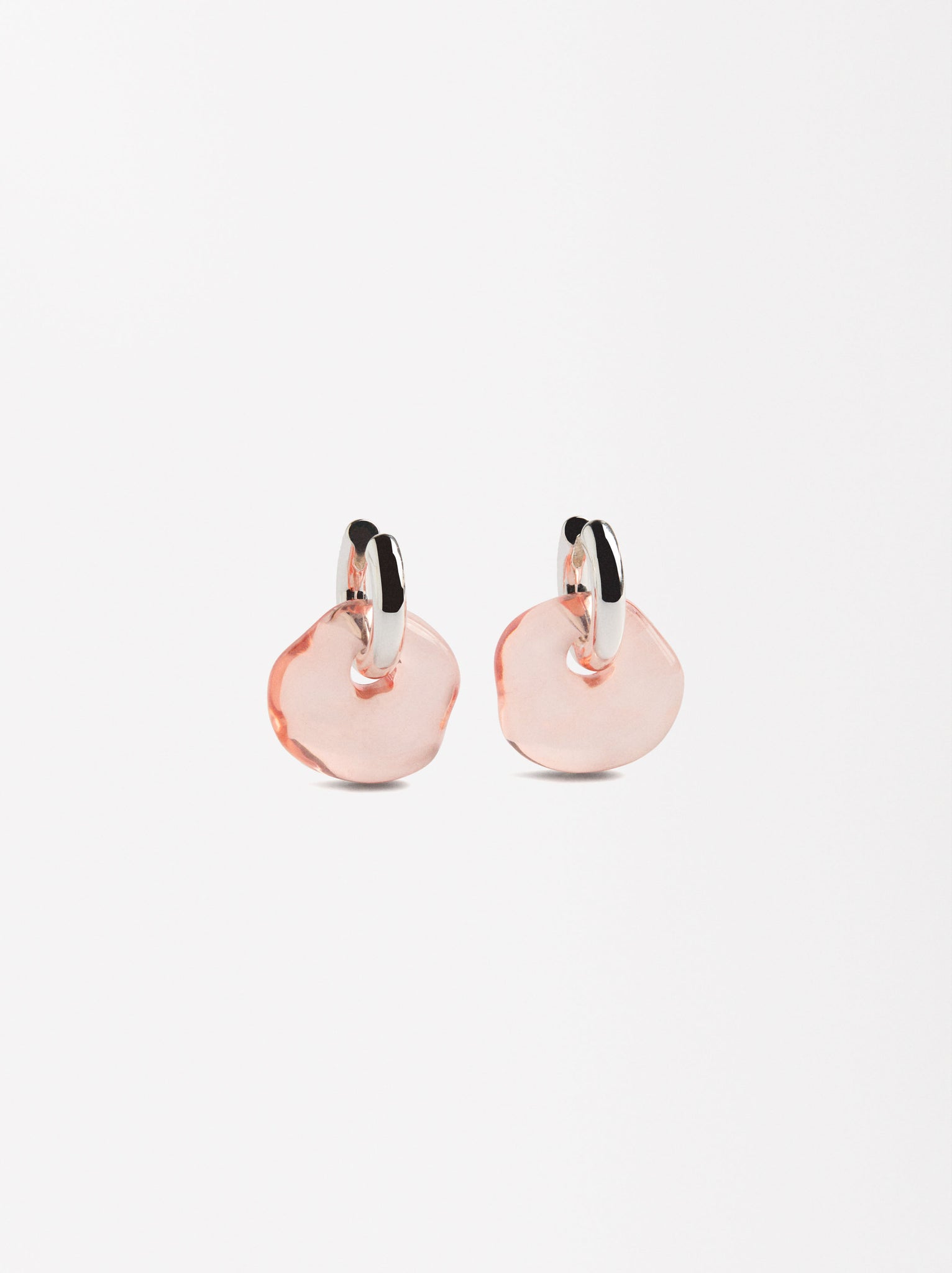 Irregular Pendant Hoops