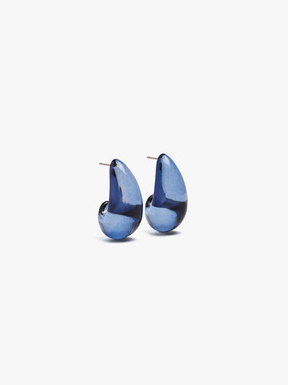 Transparent Resin Drop Earrings